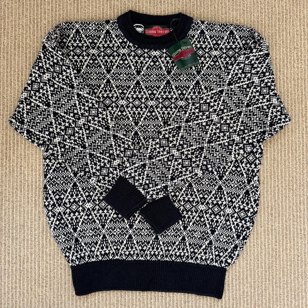 Stone Haven Classics Men’s Cotton Crewneck Sweater